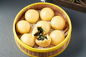 Steamed Vegetable Dumplings