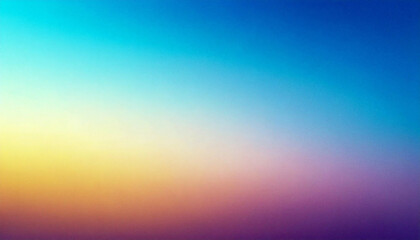 Grainy texture vibrant soft gradient color background.