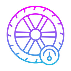 Fototapeta premium Pressure Icon