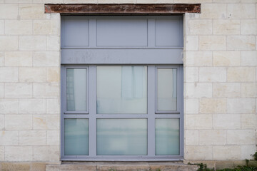 old store facade modernized into a private residential home