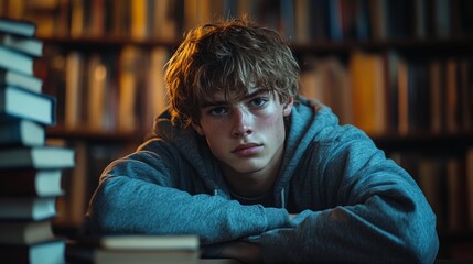 E-learning overload a student's struggle with an interactive course in a library environment