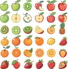 Fresh Fruit vector