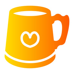 mug Gradient icon