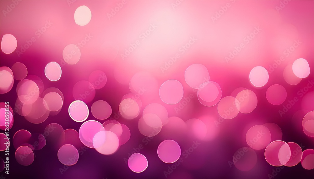 Aufkleber abstract background with bokeh pink backdrop.