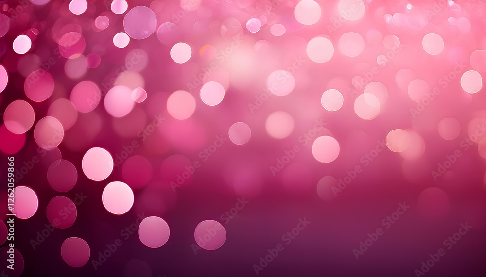 Aufkleber abstract pink bokeh background.