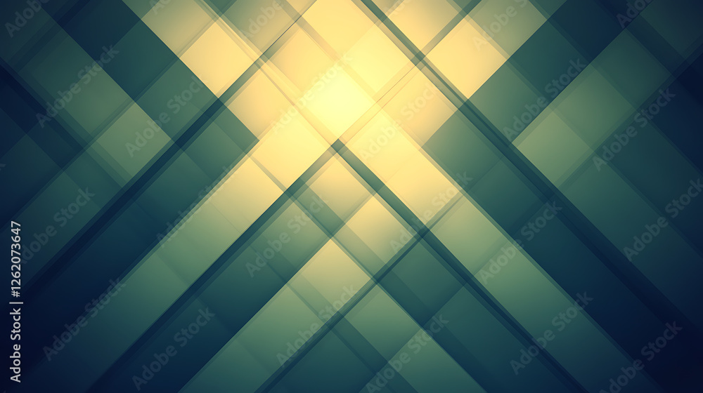 Poster abstract geometric pattern with intersecting lines and subtle gradient effect visual graphic