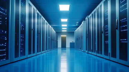 Artistic representation of data flowing seamlessly across a global cloud computing network.