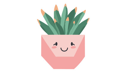 Cute Potted Succulent