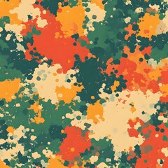 Obraz premium Colorful Abstract Splatter Painting Blot Fluid Texture Backdrop for Graphic Design Art
