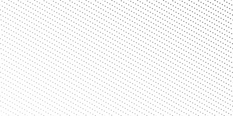 Abstract grunge grid polka dot halftone background pattern. Spotted black and white line illustration