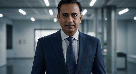 Fototapeta premium Capturing the essence of a successful leader.