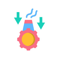 Pollution Reduction Icon