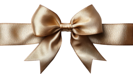 Golden Ribbon: A close-up shot showcases a beautifully crafted golden ribbon, with its soft folds and elegant curves, perfect for adding a touch of sophistication to any gift or design. 