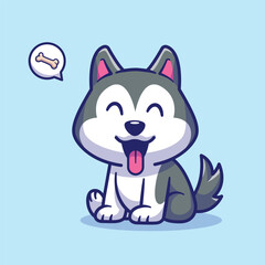 cute-dog-sitting-cartoon-vector-icon-illustration-animal-nature-icon-concept-isolated-premium