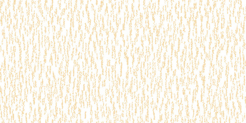 Vertical beige texture of worn wool slub fabric as a seamless pattern. Abstract bg with texture of flax textile. Rough melange rug with uneven dots and specks. Vector illustration © Kusandra