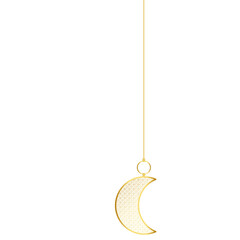 Islamic Hanging Moon Shape Decoration