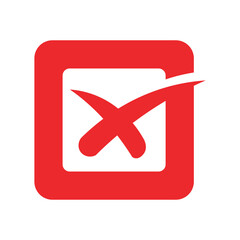 Fototapeta premium Cross Mark Icon