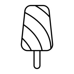 Ice Cream Stick outline icon