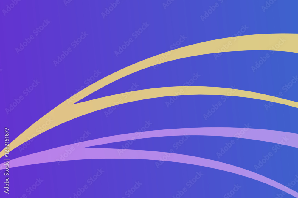 Wall mural abstract background with colorful lines