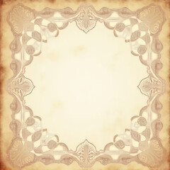 vintage floral frame
