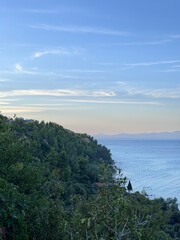 view from the sea