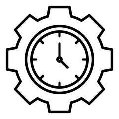 Time Setting Icon