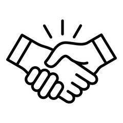 Fototapeta premium Partnership Icon