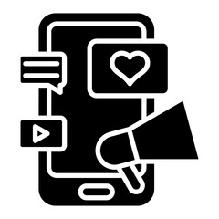 Social Media Marketing Icon