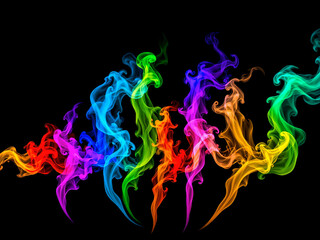 Different color in smokes