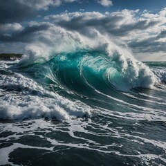 Fototapeta premium wave of the sea