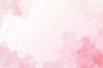 Obraz premium Delicate Pink Watercolor Background Design