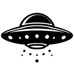 UFO logo silhouette