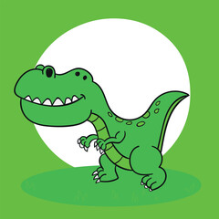 Lovely dino for children
