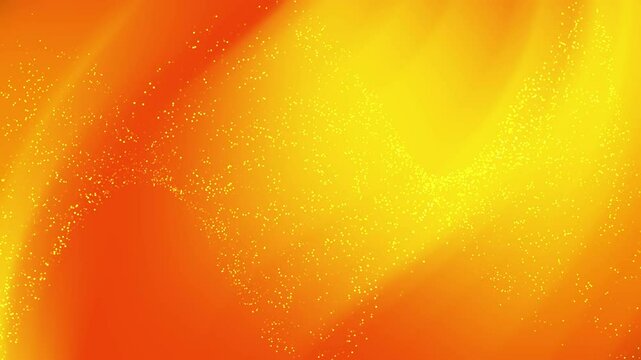 Orange and yellow background with small golden dots suitable for vibrant designs, festive occasions, celebratory events, digital backdrops, and artistic projects.