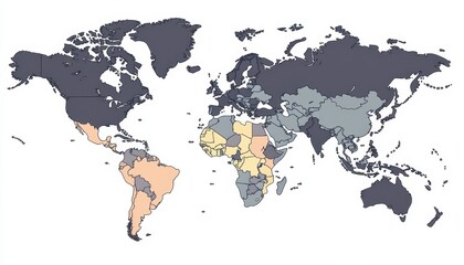 Global Geographic Data Visualization