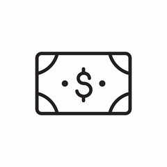 Money payment icon vector sign