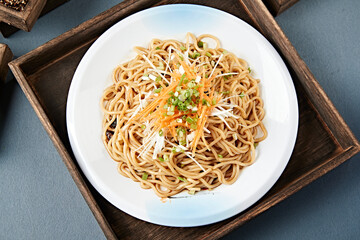 Scallion oil noodles