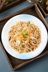 Scallion oil noodles