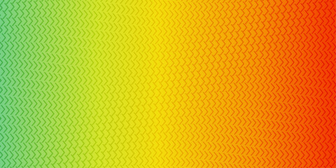 Fototapeta premium Energetic Warm-Toned Gradient Pattern: Futuristic Zigzag Geometric Digital Art