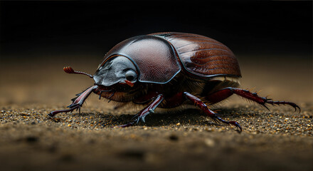 Scarab Beetle Macro Photography