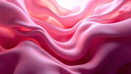 Obraz premium Abstract composition in shades of pink, showcasing modern design and vibrant colors