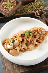 Fried Cockscomb Conch Slices