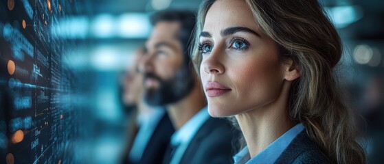 Business Executives Discussing Real-Time Profitability Insights