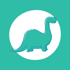 Charming dino for youngsters