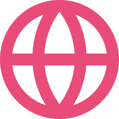 Globe Network icon logo design