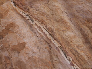 Excavation rock surfaces destroy the environment