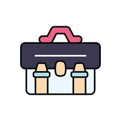 Briefcase vector icon