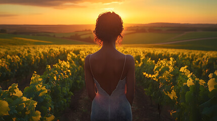 Step into the timeless beauty of the Champagne region, where expansive vineyards meet historic cellars and rolling hills, all depicted in highly detailed photography that is both awesome and evocative