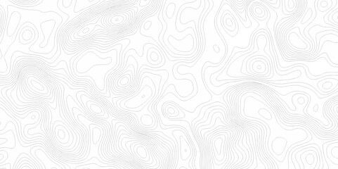 Abstract background vector illustration Topographic map background with geographic line. Line map wave contour background. Seamless lines map patterns, topography line map. Vintage outdoors style.