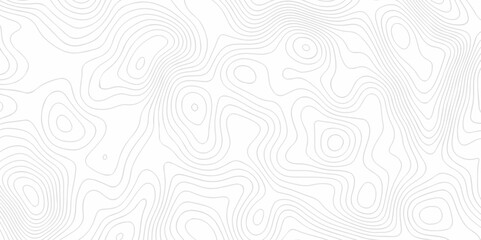 Abstract background vector illustration Topographic map background with geographic line. Line map wave contour background. Seamless lines map patterns, topography line map. Vintage outdoors style.